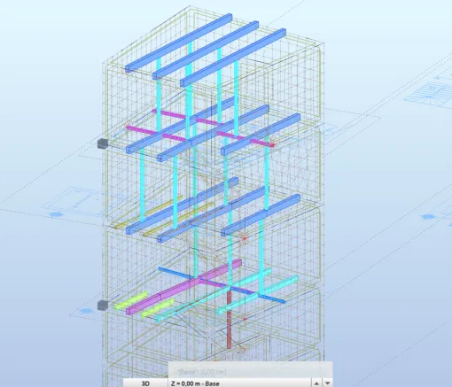 Modélisation 3D de l'immeuble