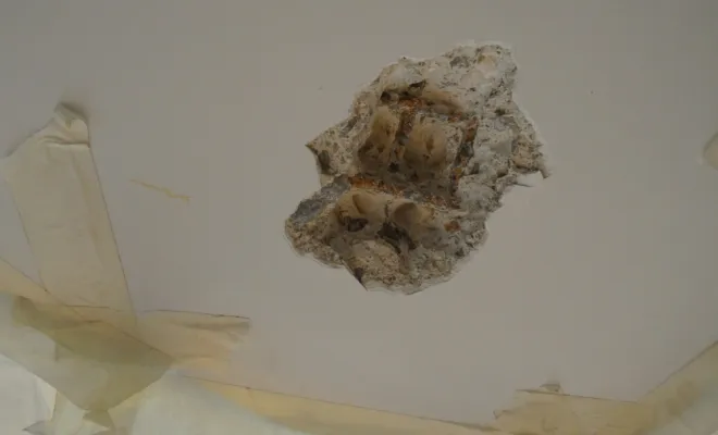 Reconnaissance de ferraillage d'une dalle BA par sondage destructif non fragilisant